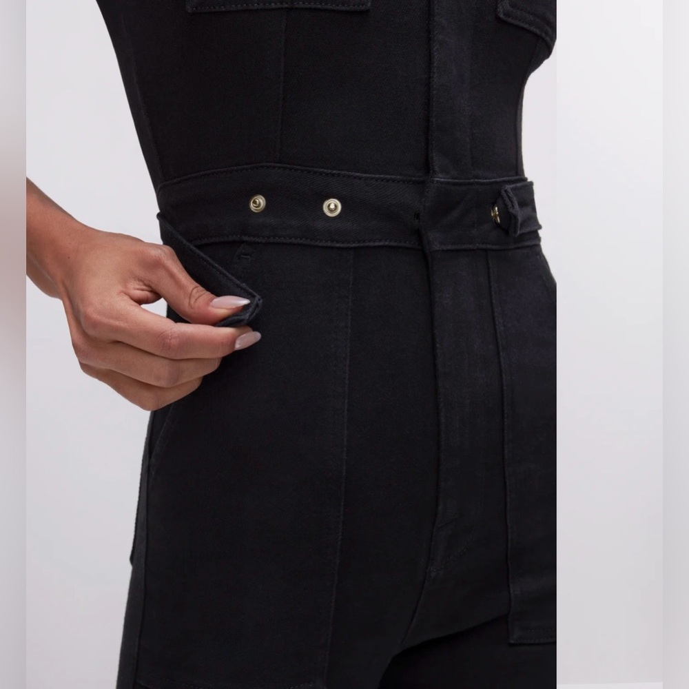 Good American Black Fit for Success Jumpsuit - NWOT - Black - 0 - Picture 3 of 4